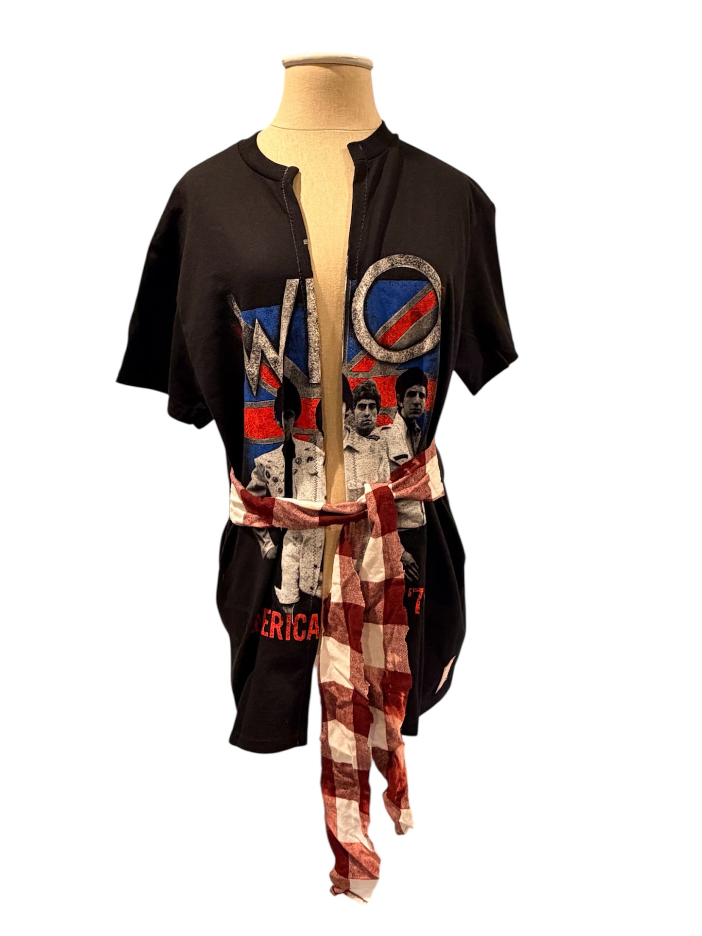 The Who split belted tee