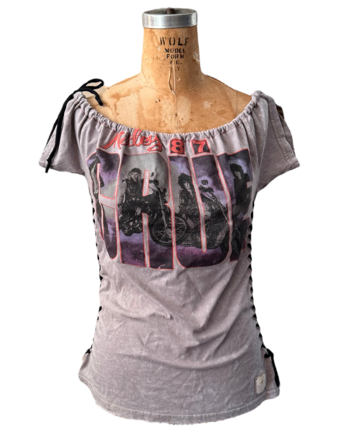 Motley Crue Cap Sleeve