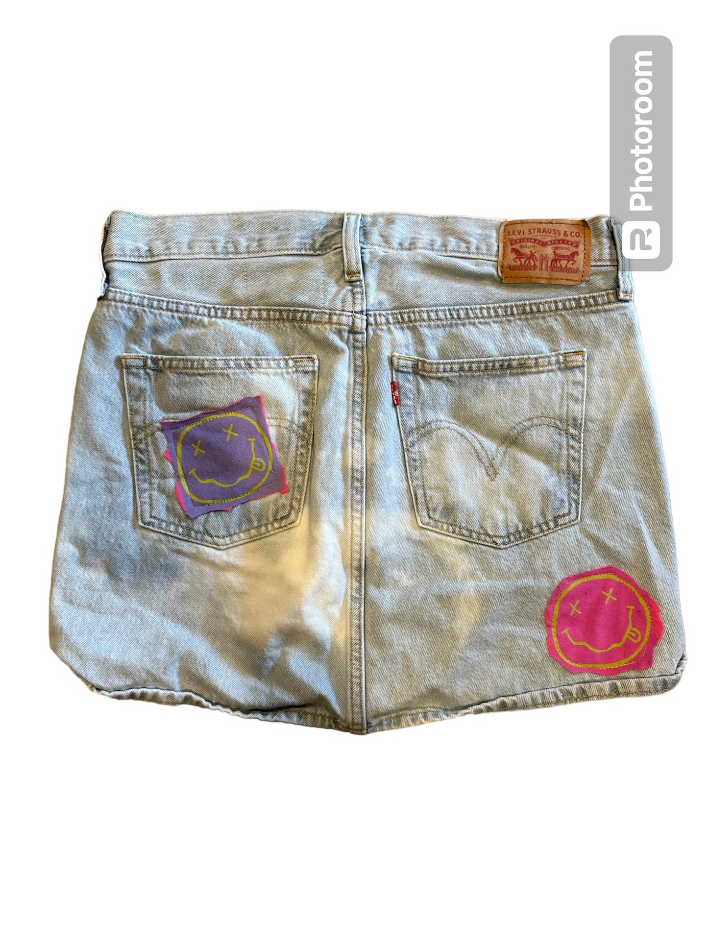 Nirvana vintage denim skirt