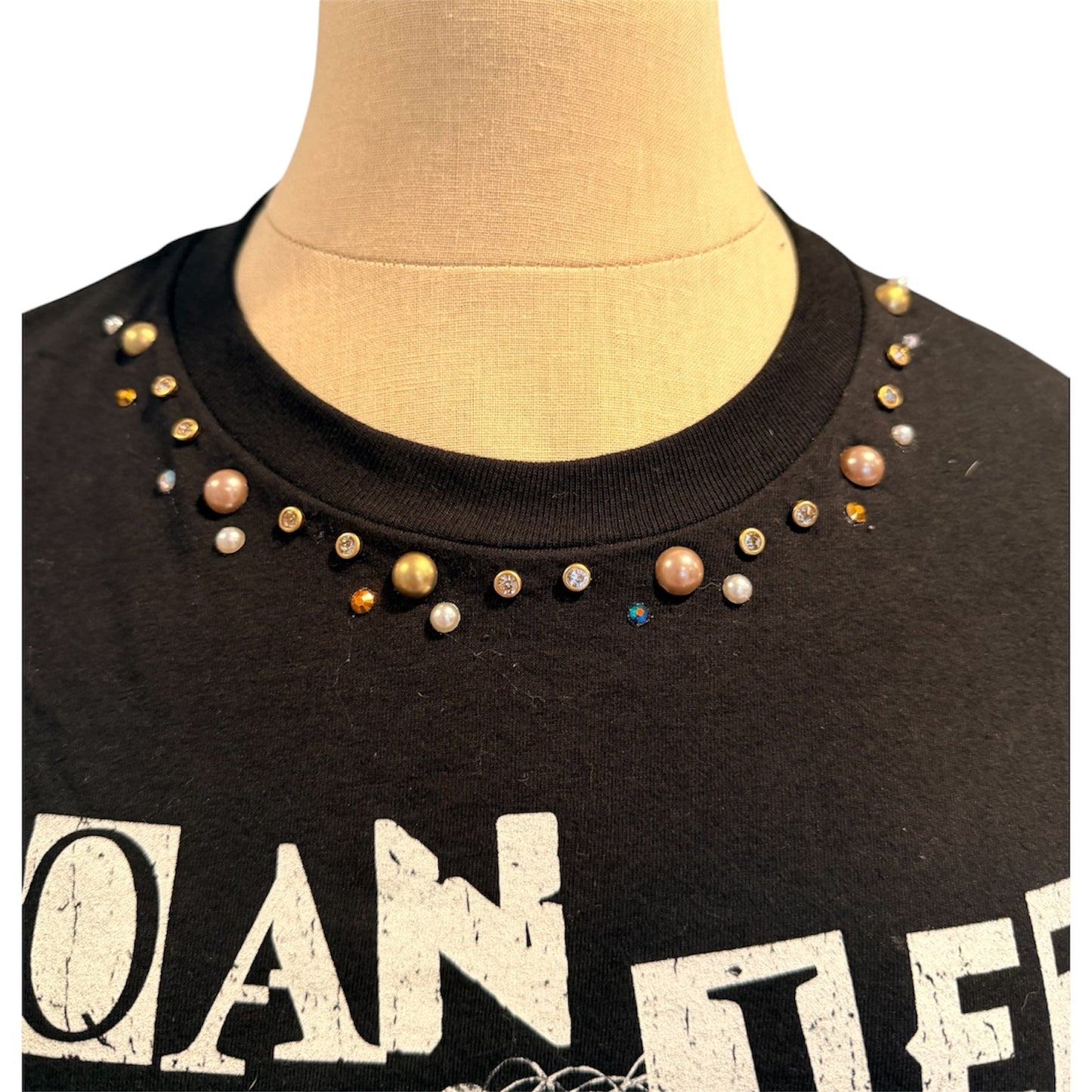 Joan Jett embellished tee