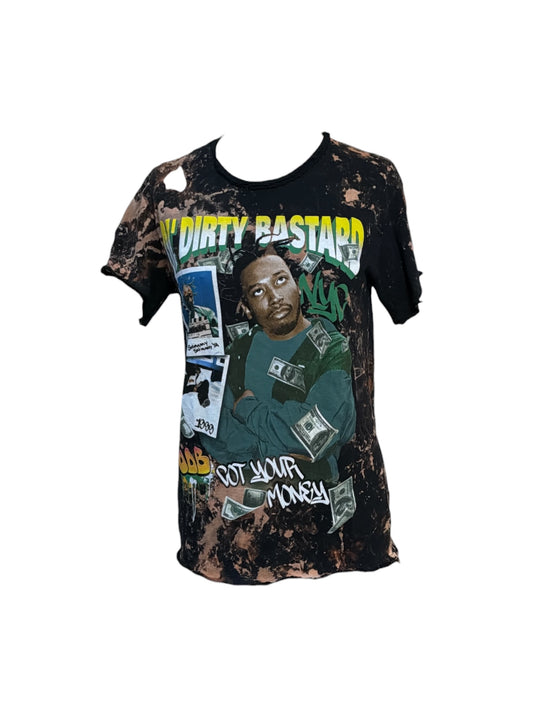 Ol’ Dirty Bastard Distressed Tee Shirt