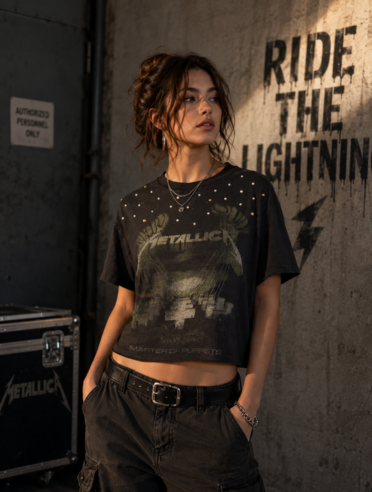 Metallica Embellished tee
