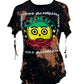 Afrika Bambaataa Distressed Tee Shirt