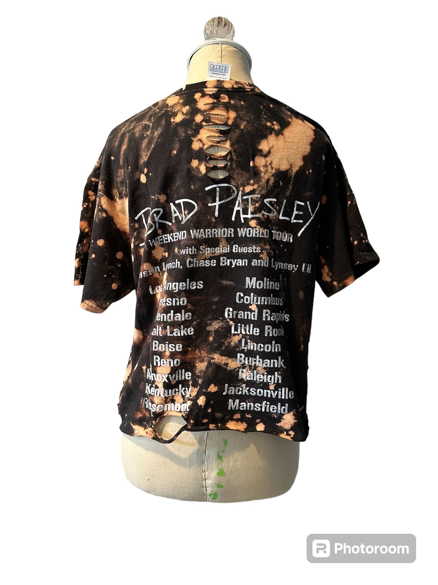 Brad Paisley Distressed Tee