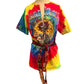 Grateful Dead Tie Front Split Tee