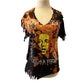 Bob Marley distressed tee