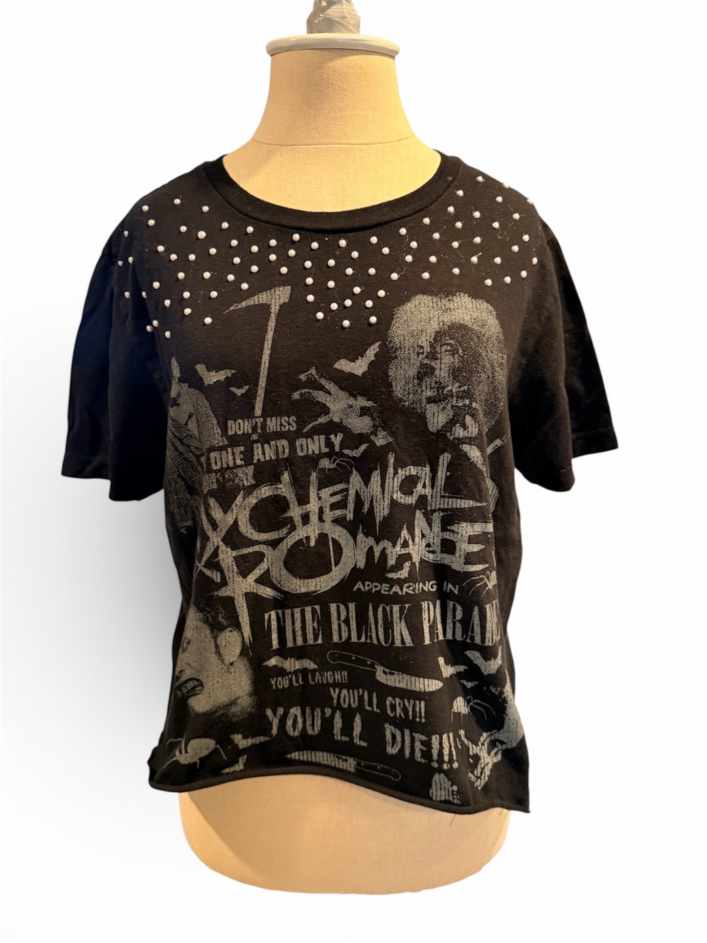 My chemical romance embellished tee