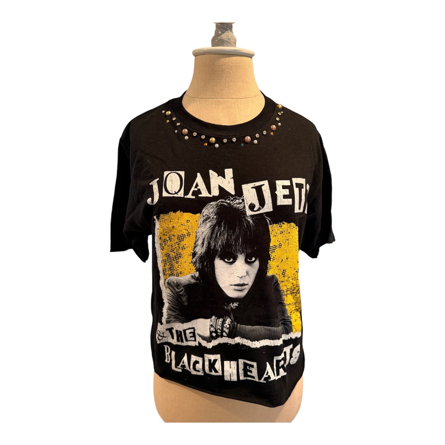 Joan Jett embellished tee