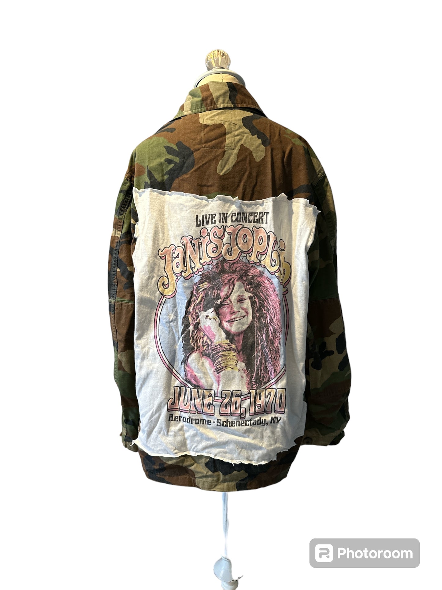 Janis Joplin Vintage Army