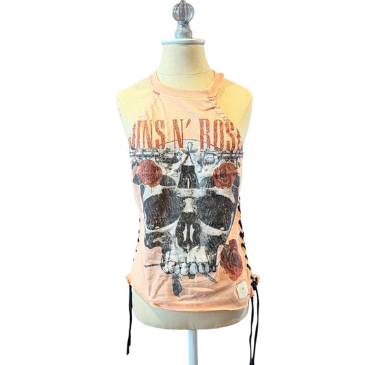 Guns N’ Roses halter side laced