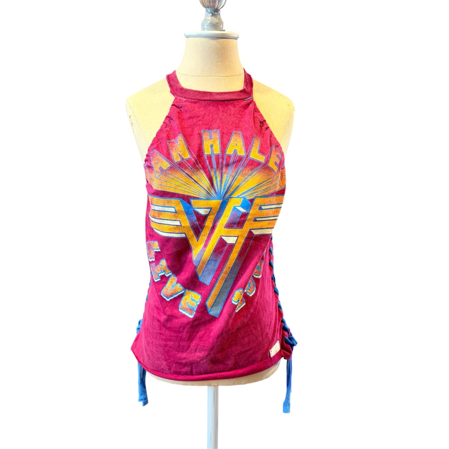 Van Halen halter side laced