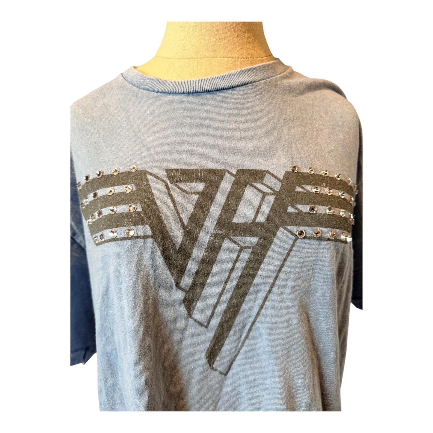 Van Halen rhinestone embellished tee