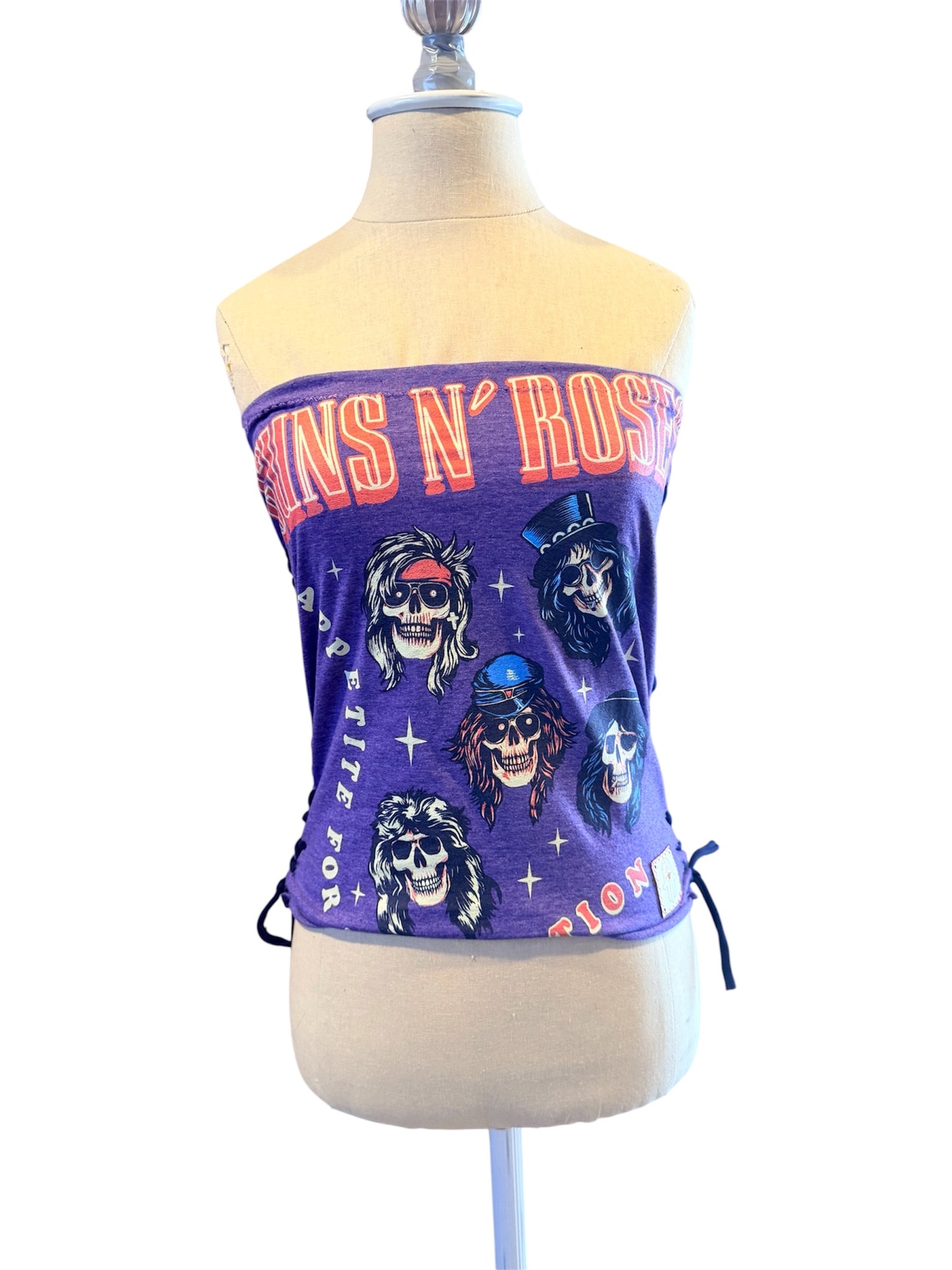 Guns N’ Roses tube rip with laced sides