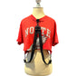Vintage tee with straps