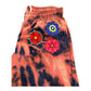 Flower embellished sweatpants
