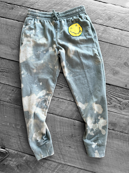 Nirvana smiley joggers medium