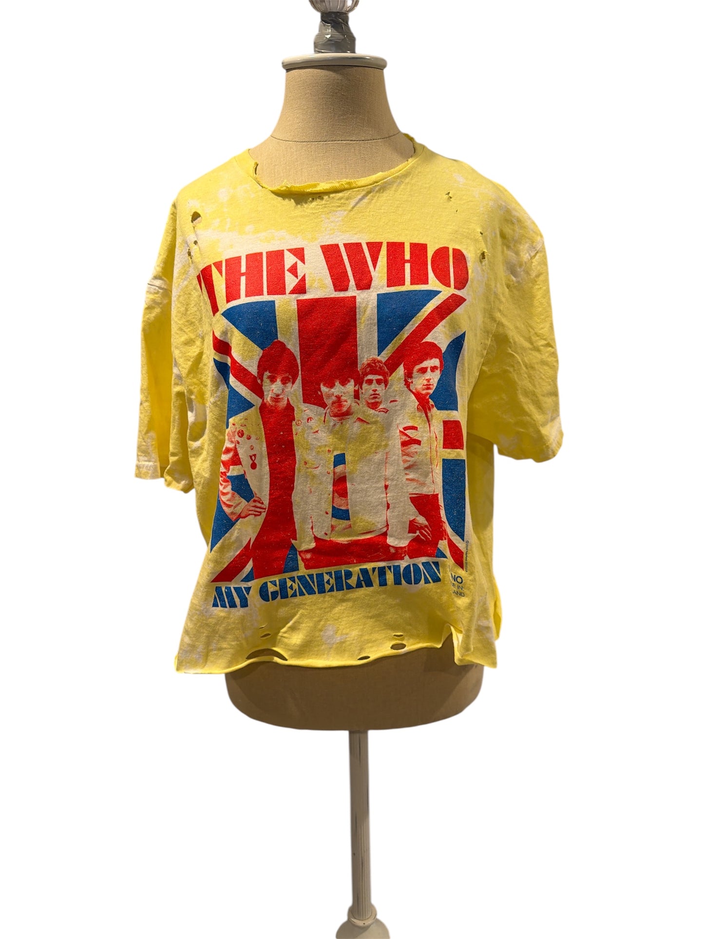 The Who distressed t shirt